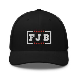 fuck biden fjb snapback trucker hat