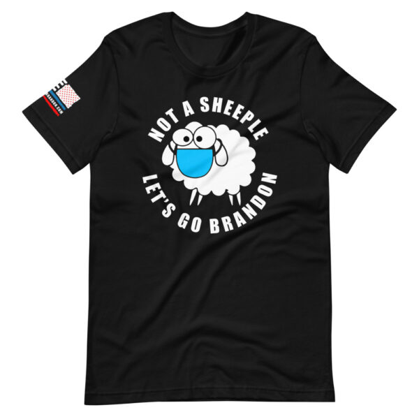 not a sheeple unisex t-shirt